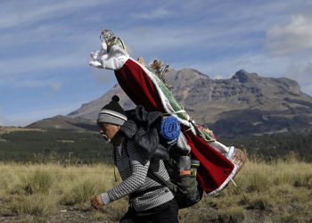 Peregrinos ya parten hacia la Basílica
