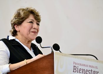 De sorpresa Delfina Gómez les cayó en Texcaltitlán