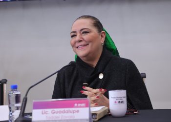 El calendario electoral va al pie de la letra: Guadalupe Taddei