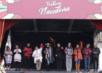 Lista la “Verbena Navideña” en el Zócalo capitalino; habrá artesanías de Guerrero