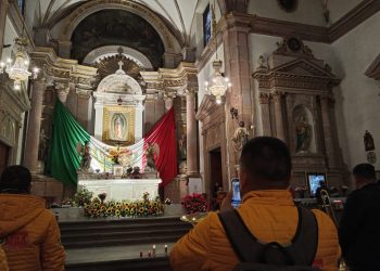 Celebran en Querétaro a la Virgen de Guadalupe