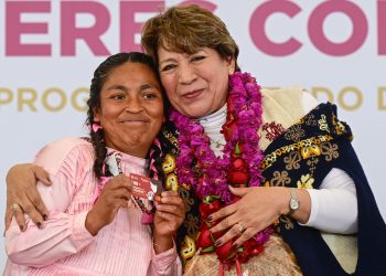Delfina Gómez celebra acciones y programas en el Edomex