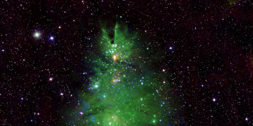Figura navideña aparece en el espacio, te contamos