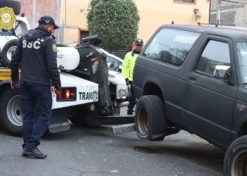 11 mil 354 automóviles en estado de abandono han sido retirados de distintas colonias de la CDMX