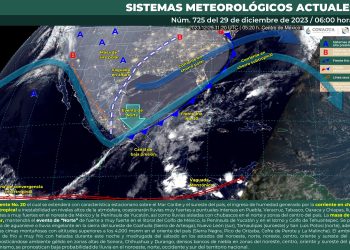 Este viernes, continuarán las lluvias en el país