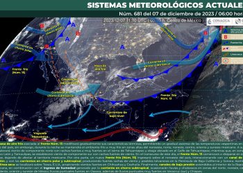 Este jueves, se pronostican lluvias puntuales muy fuertes en Veracruz y Chiapas