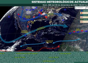Este sábado se esperan lluvias puntuales muy fuertes en San Luis Potosí, Hidalgo, Puebla y Veracruz