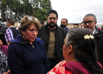Reconoce Delfina Gómez que hay personas desaparecidas en Texcaltitlán, pero rechaza que estén secuestradas