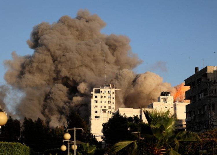 (Photo by MOHAMMED ABED / AFP)