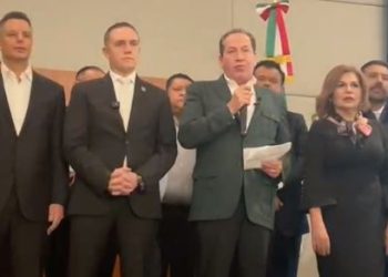 Eruviel Ávila, Alejandro Murat y Adrián Ruvalcaba encabezan alianza en apoyo a Claudia Sheinbaum