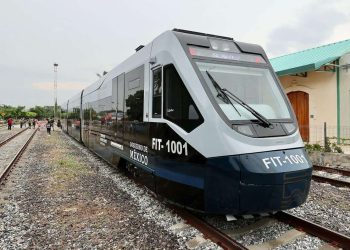 López Obrador supervisa trabajos en del tramo Coatzacoalcos-Teapa del Tren Interoceánico