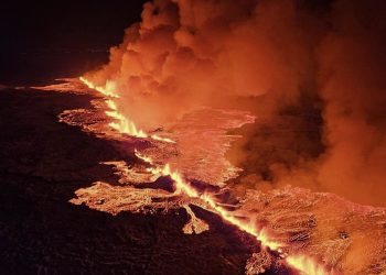 La erupción del volcán en Islandia está disminuyendo, afirma la Oficina Meteorológica