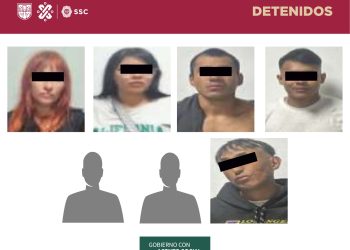 Detienen en la CDMX a siete personas dedicas al asalto de Taxistas