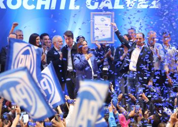 El PAN entregó a Xóchitl Gálvez la constancia como su candidata a la Presidencia de la República