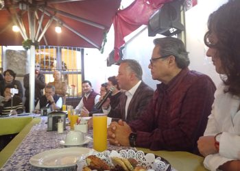 Arranca precampaña Santiago Nieto en Querétaro