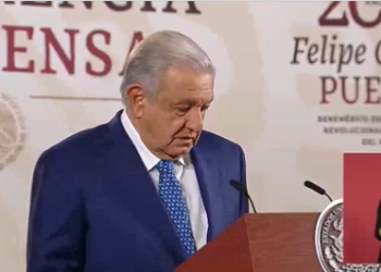 López Obrador acusa amarillismo tras caída de dovela en obra del Tren Interurbano
