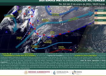 Se pronostican lluvias puntuales y caída de nieve o aguanieve por frente frío 28