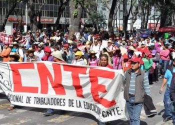 Convoca CNTE a paro masivo en la CDMX