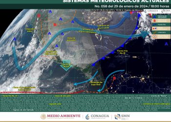 SMN prevé caída de nieve y aguanieve en Sonora, Chihuahua y Durango