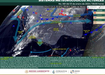 SMN prevé lluvias en estos estados