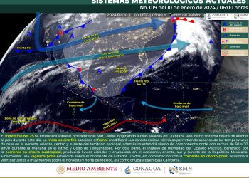 SMN prevé lluvias aisladas y chubascos en estos estados