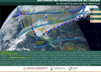 SMN prevé incremento en las temperaturas en estas zonas