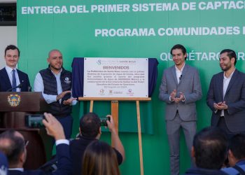 Llega a la Universidad Politécnica de Querétaro el primer sistema de captación de lluvia