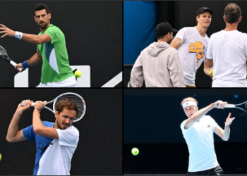 Djokovic-Sinner y Medvedev-Zverev, semifinales en Melbourne