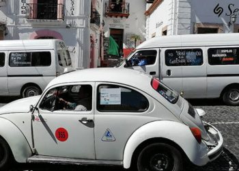 Se reactiva servicio transporte público en Taxco tras una semana de suspensión