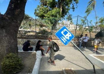 “Llevamos 85% en el restablecimiento del transporte público tras el paso de Otis”: Abelina López 