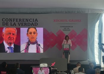 Inaugura Xóchitl Gálvez sus “Conferencias de prensa de la verdad”