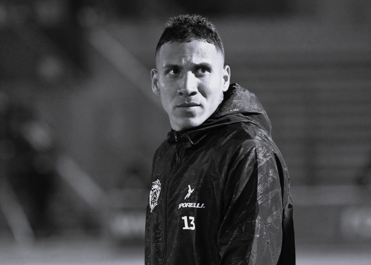 Diego Chavez of Juarez during the 2nd round match between FC Juarez and Cruz Azul as part of the Torneo Clausura 2024 Liga MX at Olimpico Benito Juarez Stadium on January 19, 2024 in Ciudad Juarez, Chihuahua, Mexico.