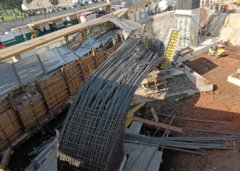 Colapsa estructura en Cetram de Santa Martha