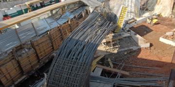 Colapsa estructura en Cetram de Santa Martha