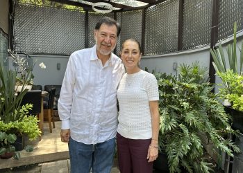 Sheinbaum se solidariza con Noroña tras recibir amenazas