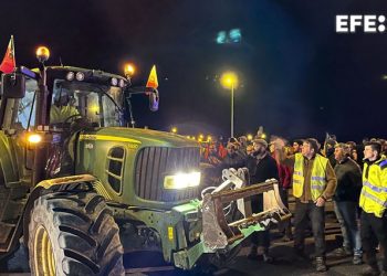 Miles de agricultores se manifiestan en España