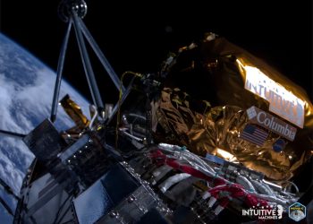 Odiseo hace historia tras llegar a la superficie lunar