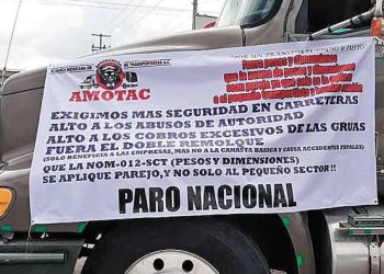 Transportistas enfatizan urgencia de un cambio en la estrategia de seguridad