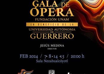 Gala de ópera en beneficio de la Universidad Autónoma de Guerrero