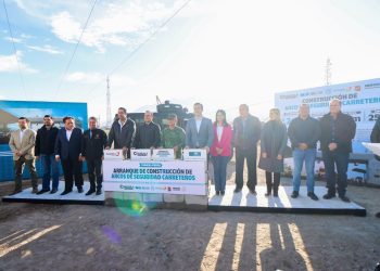 Inicia Coahuila construcción de arcos de seguridad en carreteras