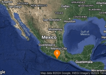 Se registra sismo magnitud 4.8 grados al sureste de Acapulco, Guerrero