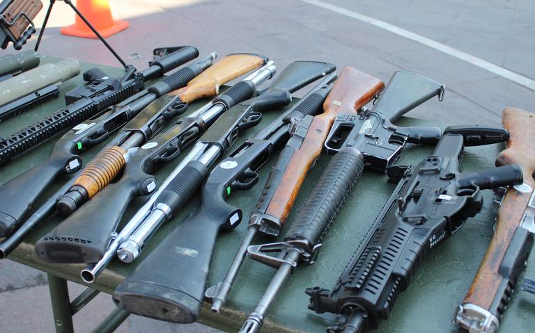 50,000 armas han sido confiscadas durante el gobierno de López