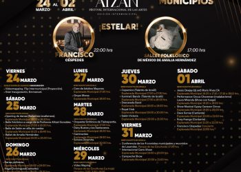 Presentan cartelera del Festival Atzán 2024