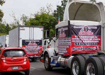 No vamos a bloquear, pero habrá marcha lenta en tres carriles hacia la CDMX: Transportistas