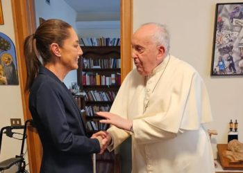 “Me regaló grandes consejos de vida”, Sheinbaum tras reunirse con el Papa Francisco
