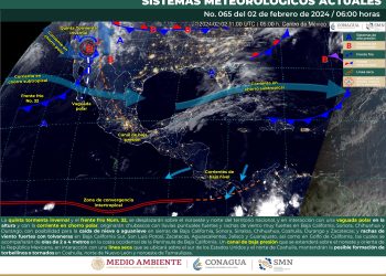 SMN prevé caída de aguanieve en estos estados