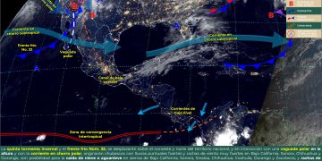 SMN prevé caída de aguanieve en estos estados