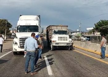 Transportistas de Colima se unen a paro nacional; exigen seguridad en carreteras