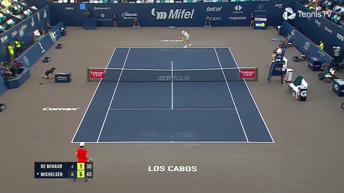 Foto: Twitter @CaboTennisOpen