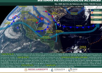El frente frío 32 generará lluvias, te contamos dónde